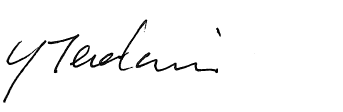 Yoshiko Terakam Signature